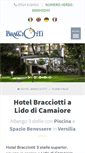 Mobile Screenshot of hotelbracciotti.com